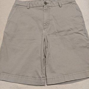 IZOD Men’s Chino Shorts – Saltwater Collection – Size 30, 9.5” Inseam